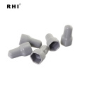 RHI PVC Größe anpassen Hängende Endkappen / Kleiderbügelkappen für Stahlstangen / Kunststoffbügelspitzen
